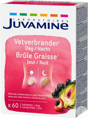 Juvamine Brûle-Graisse Jour/Nuit 60 Comprimés