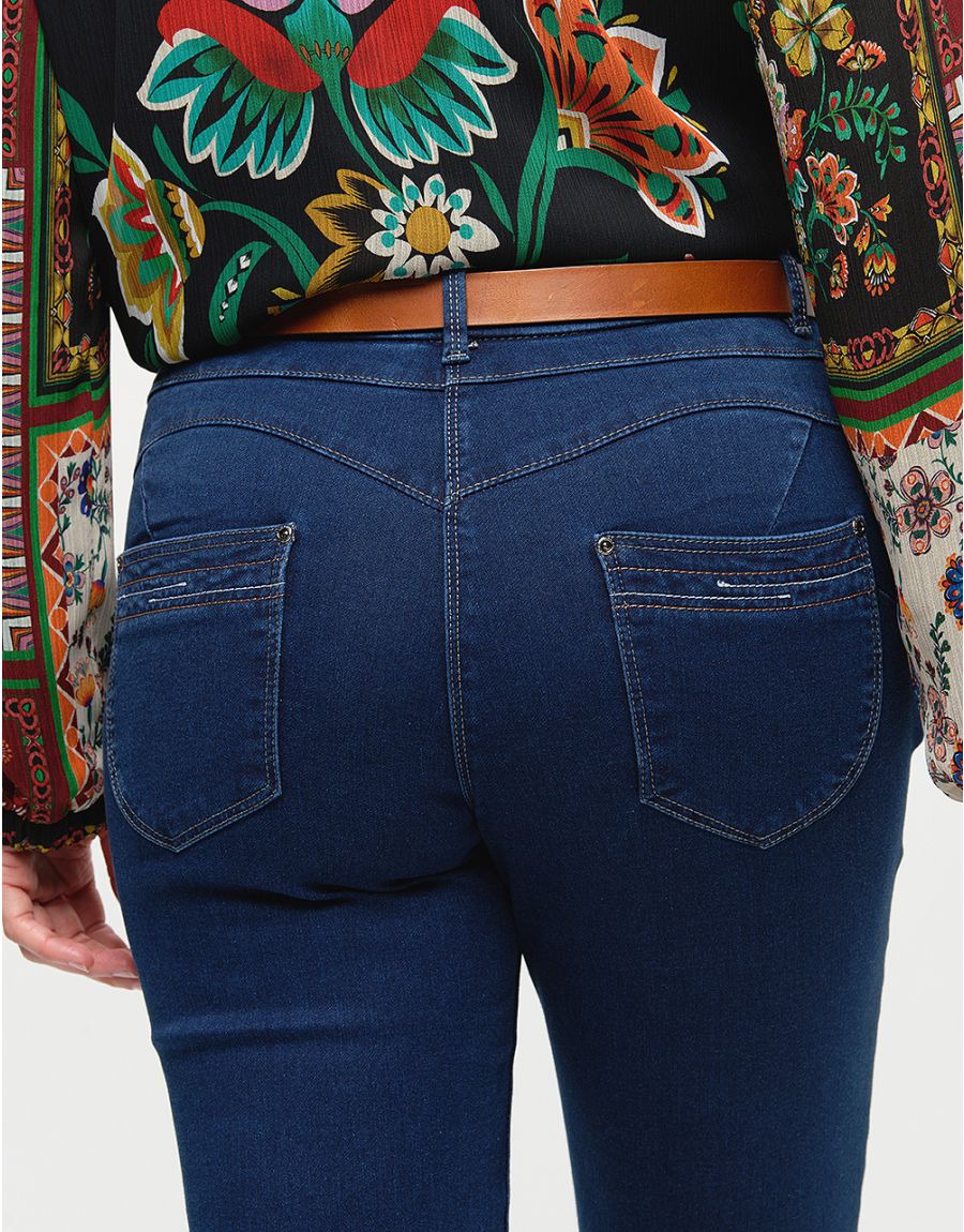 Jean brut push-up