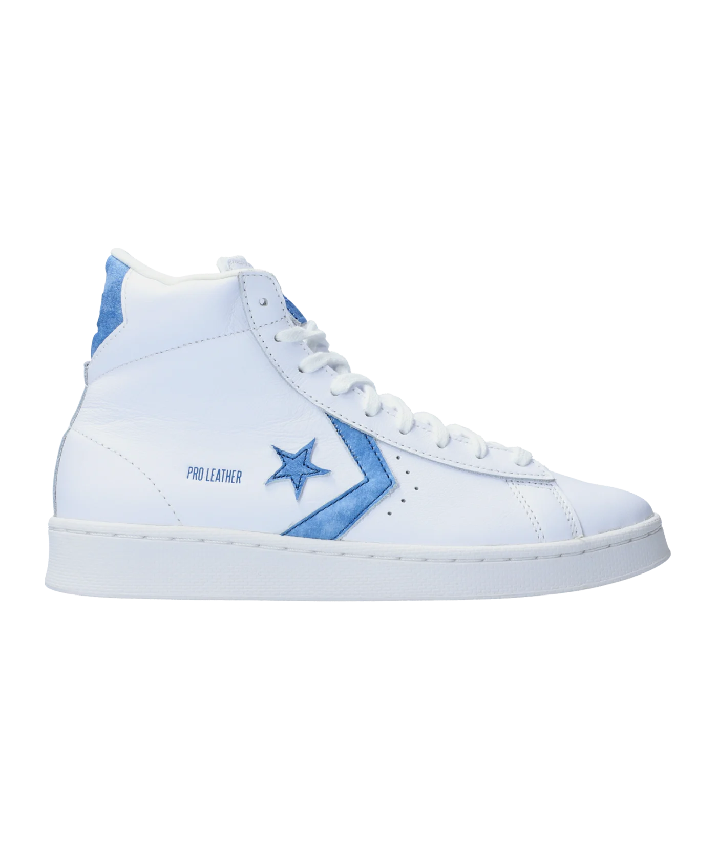 Converse Pro Leather HI Weiss Blau F189
