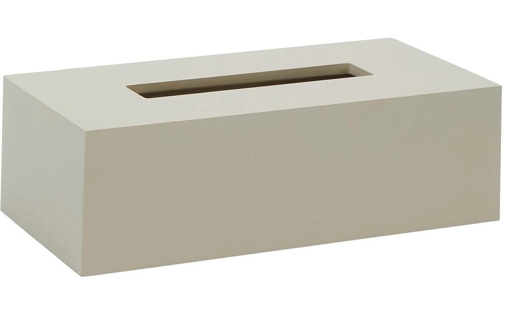 Kosmetiktuchbox Moon Beige, PolymarmorEleganter Taschentuchspender