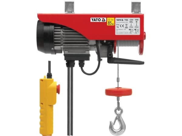 Yato YT-5905, Elektrisk vinsj, 12 m, 300 kg, 600 kg, 11 m, 5 m