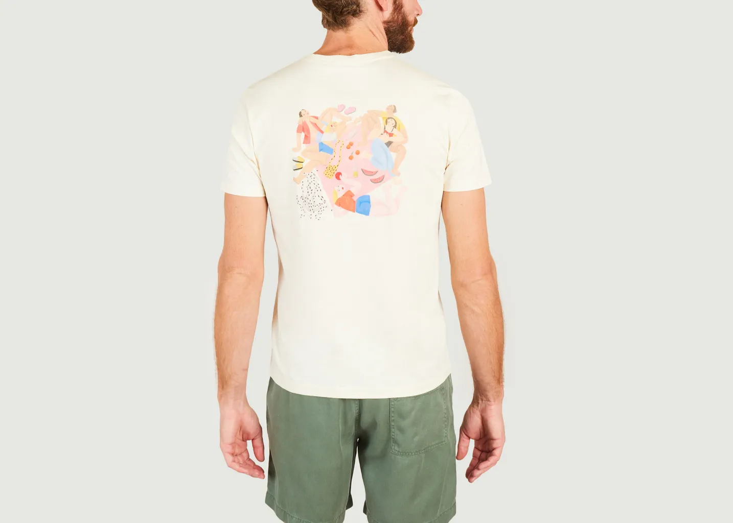 T-shirt imprimé Champêtre Olow x Cépé Olow