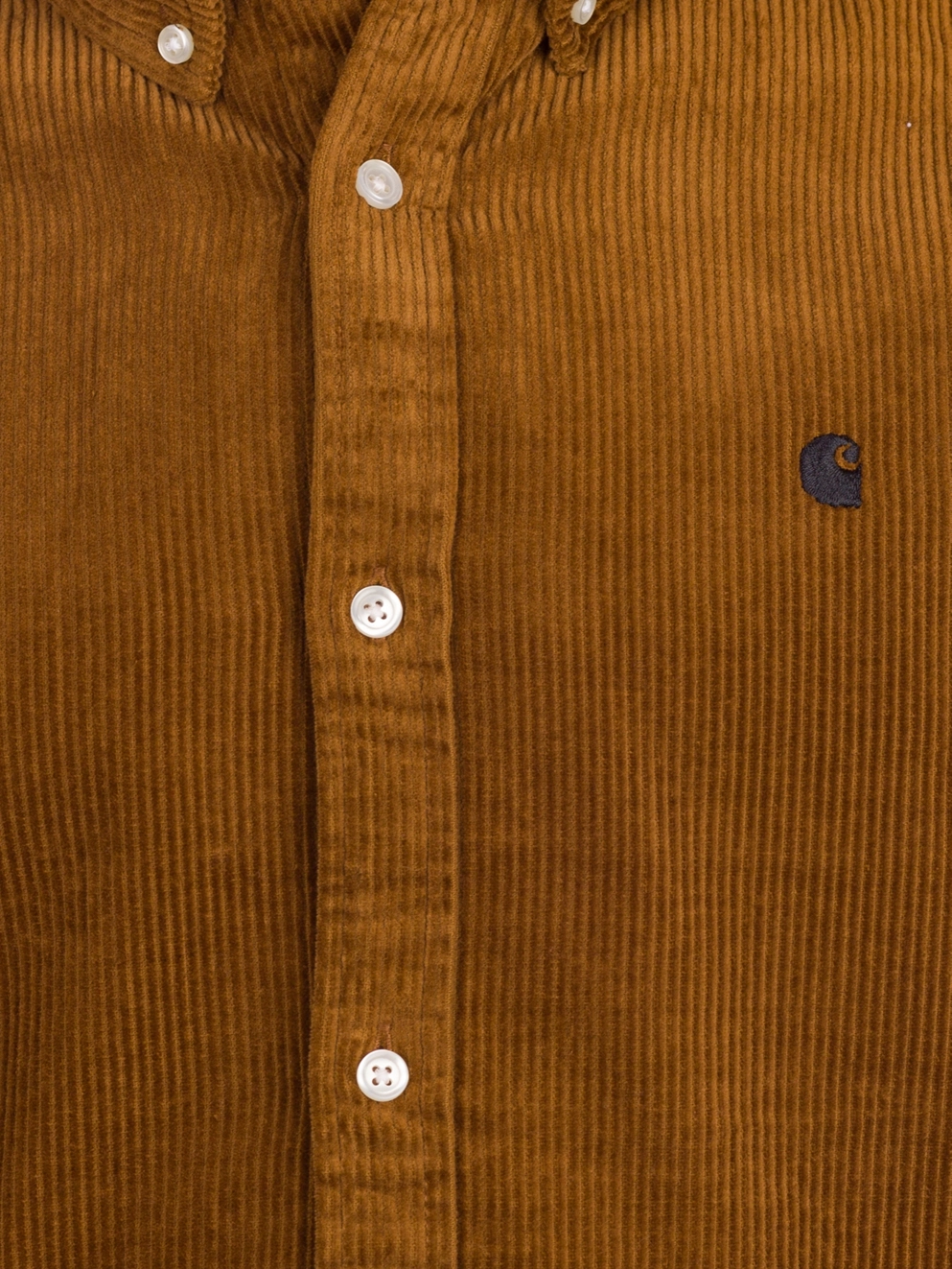 Carhartt WIP Madison Cord Shirt tawny/black