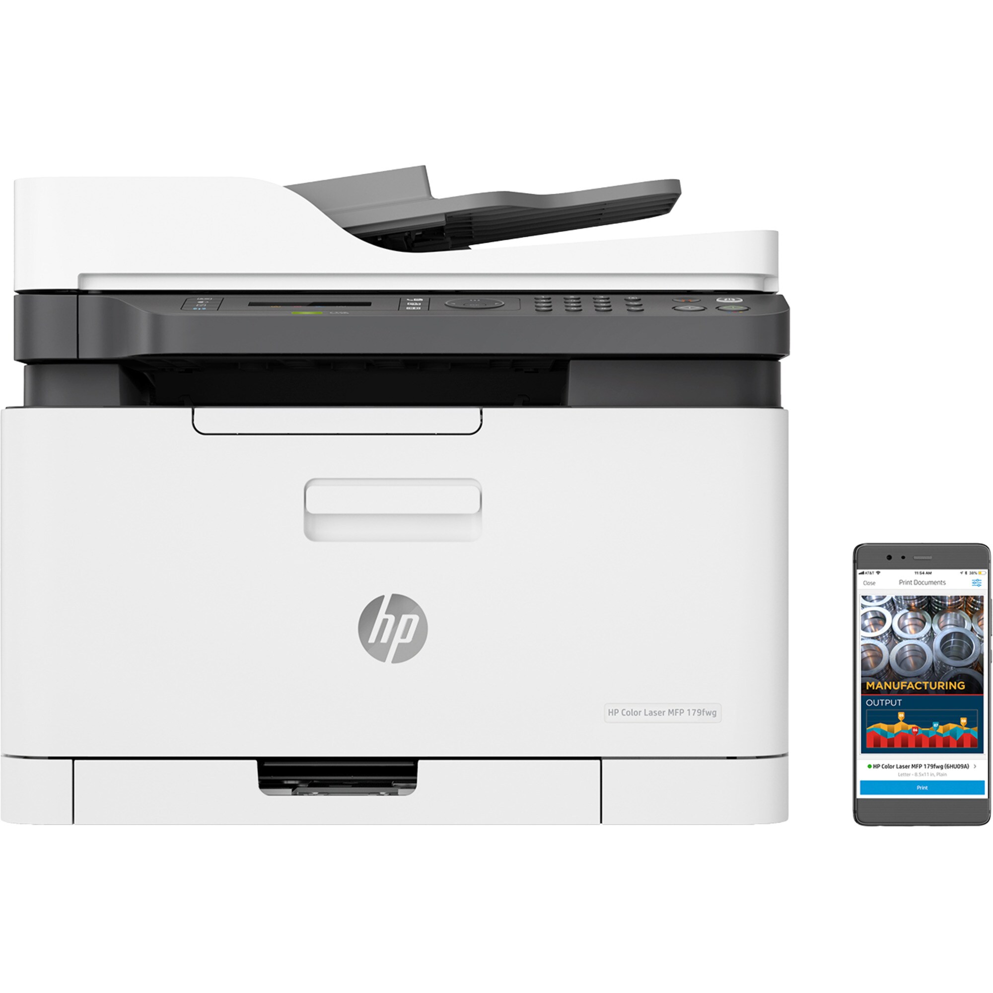 HP Multifunktionsdrucker Color Laser MFP 179fwg