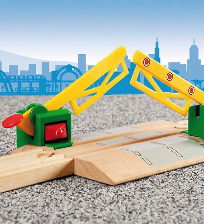 BRIO World Magnetischer Bahnübergang 33750