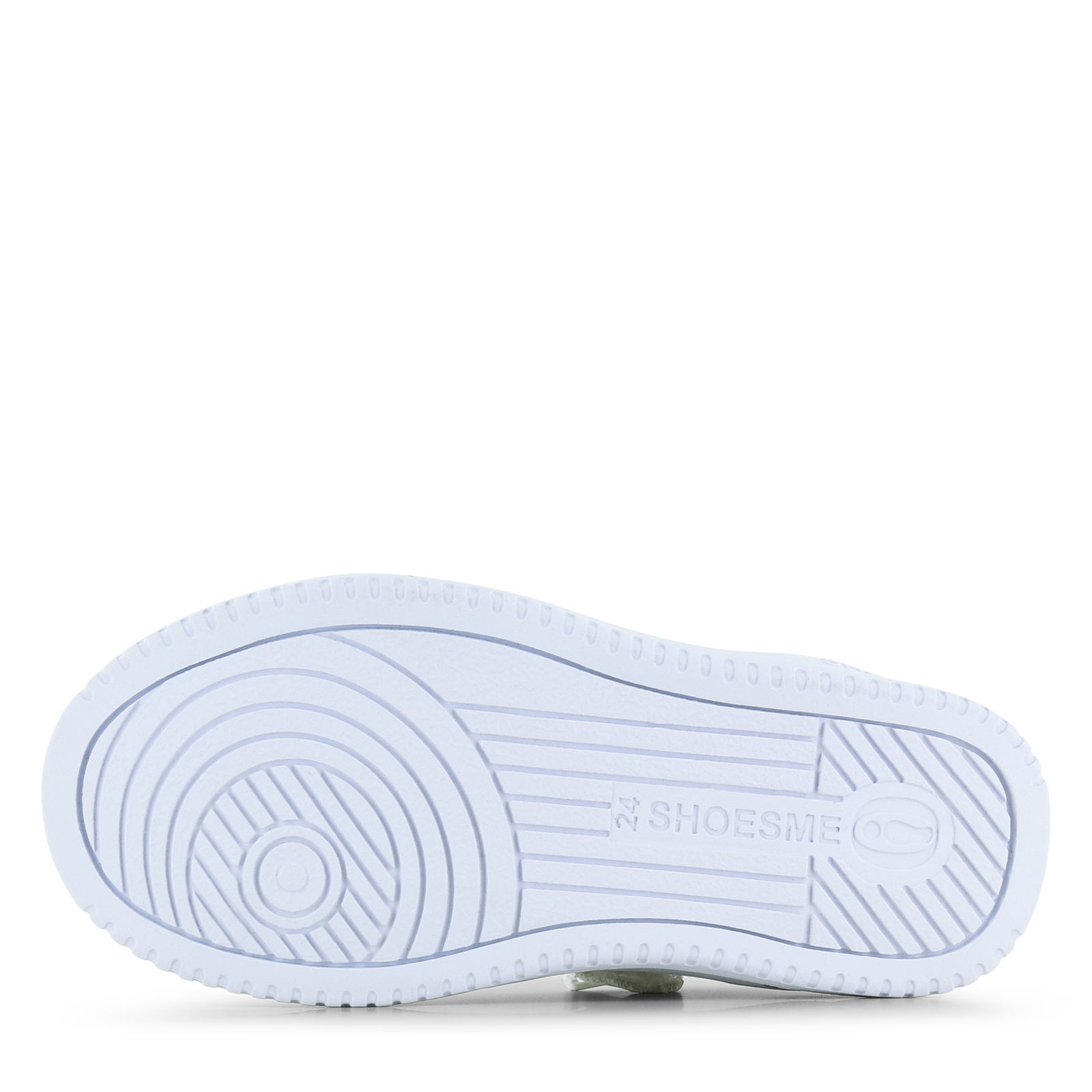 Shoesme witte sneaker Microfiber leer | Uni schoenen