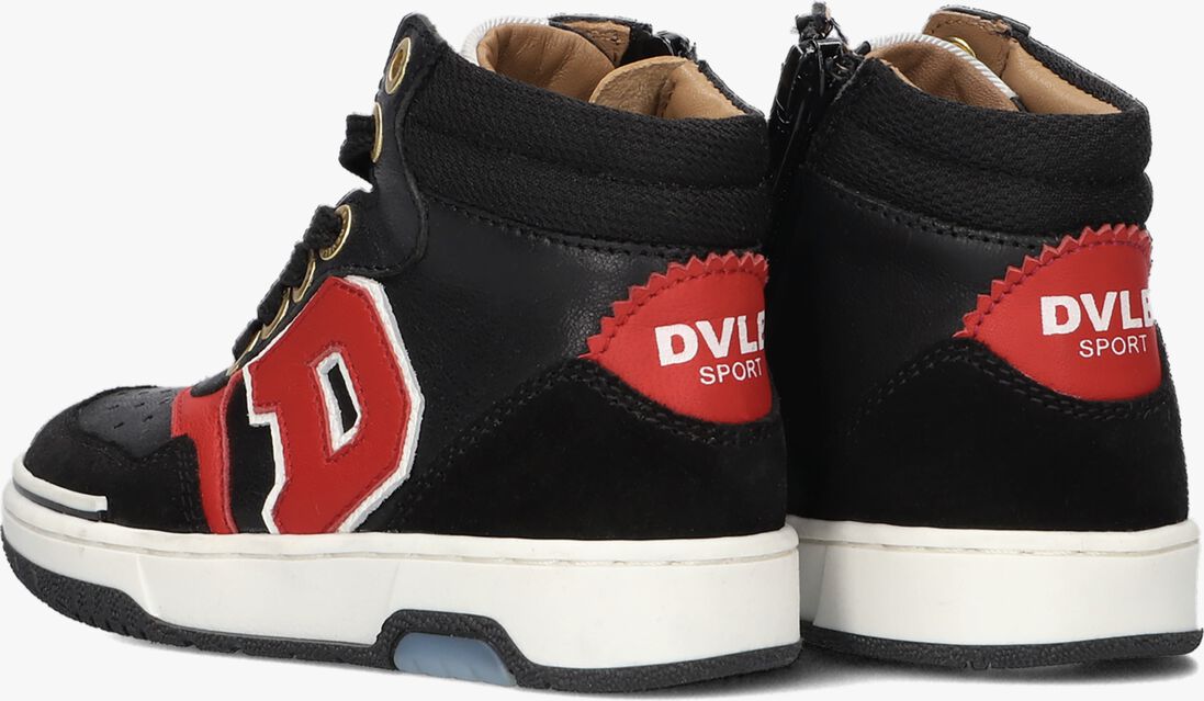 DEVELAB zwarte develab hoge sneaker 44305