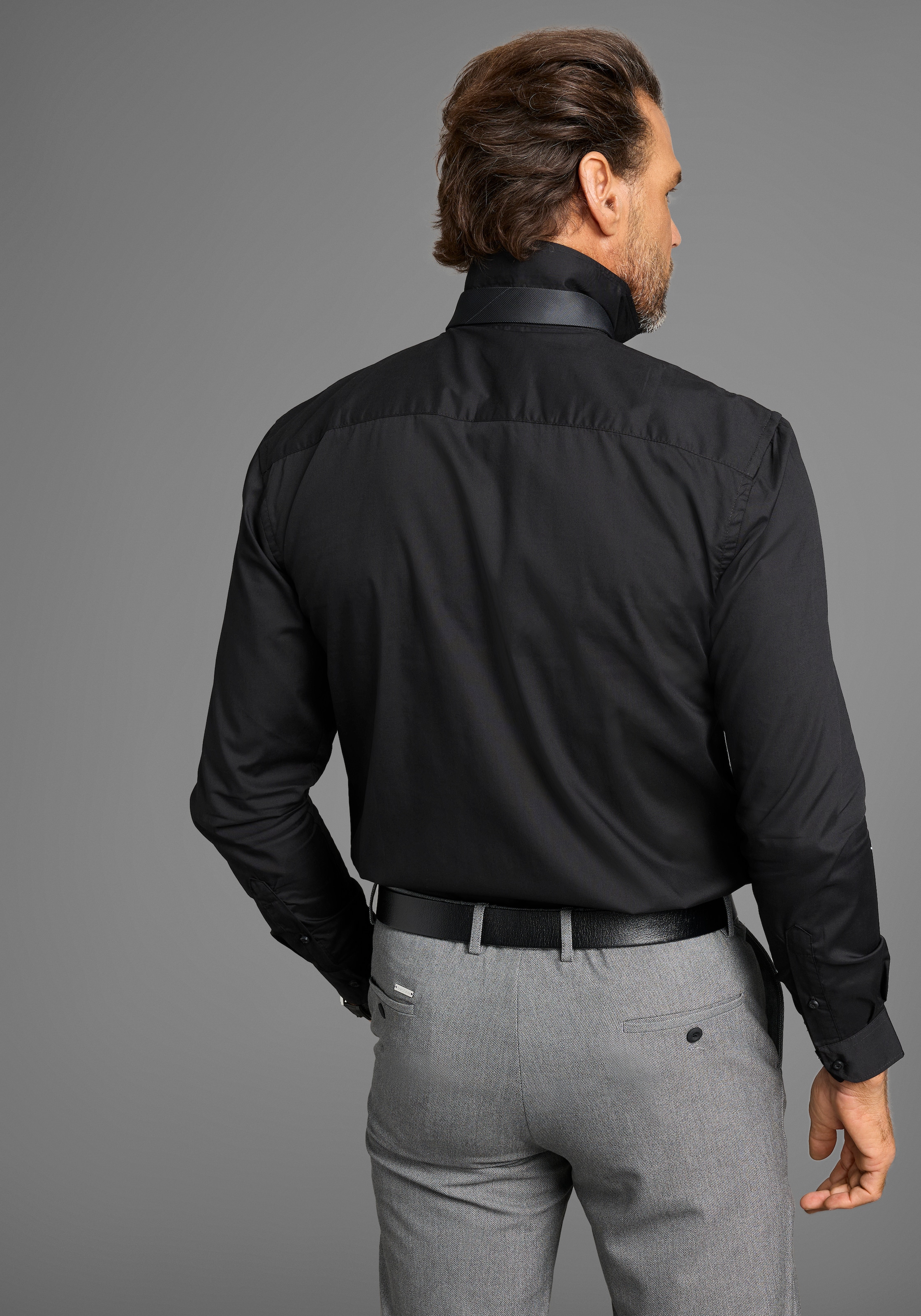 Man's World Krawatte , mit nimalistischem ton-ton Streifen Design - NEW