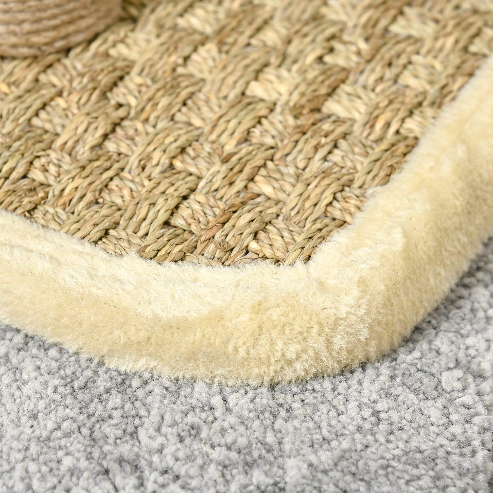 PawHut Kratzbaum mit Mausspielzeug bunt 40L x 30B x 56H cm