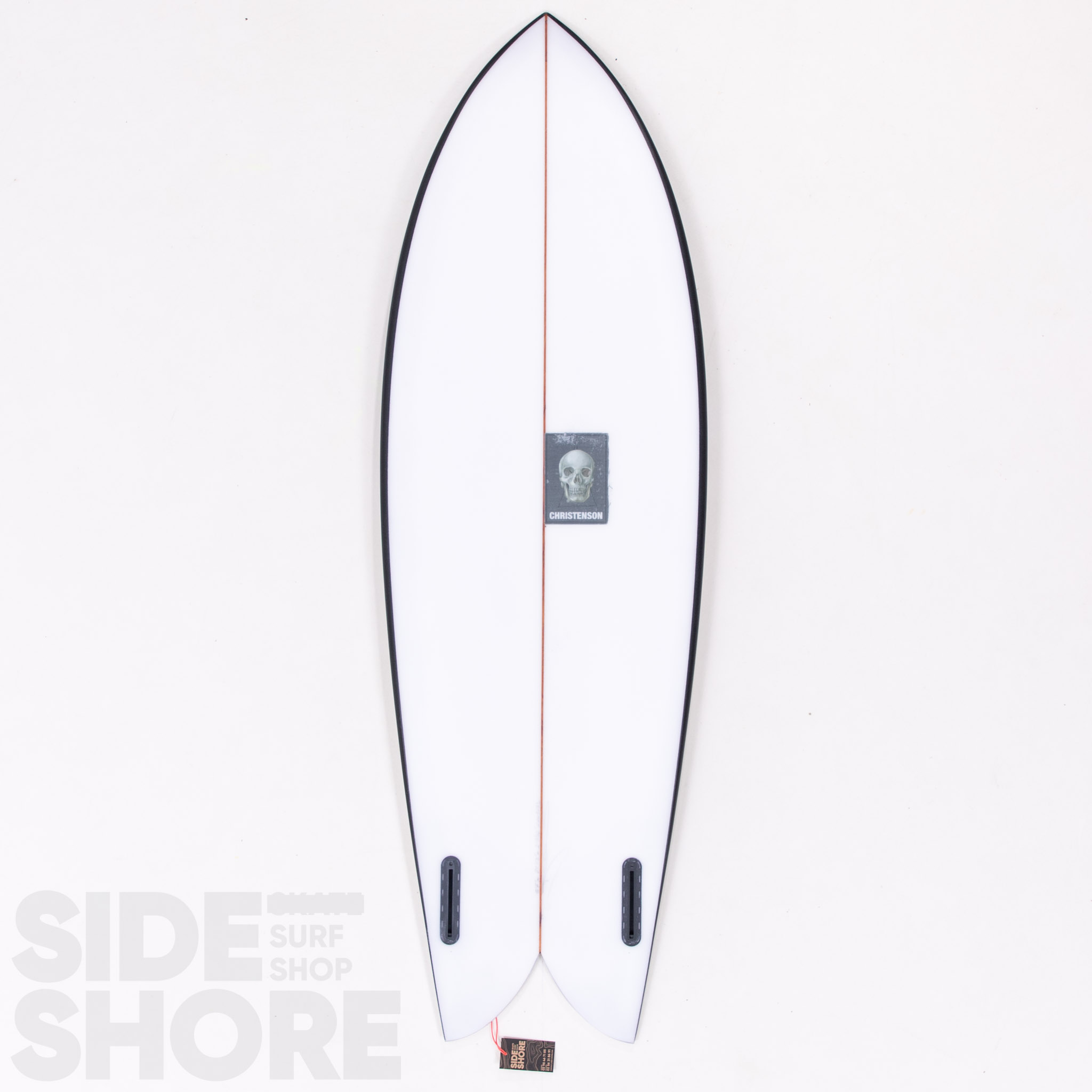 Christenson Surfboards Fish - Spray Black - 5'7 x 21 1/8