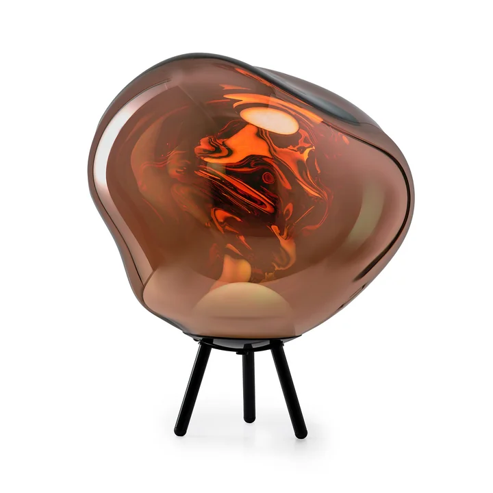 Tom Dixon - Melt LED Bodenleuchte / Hängeleuchte mit Akku, schwarz / rauchgrau