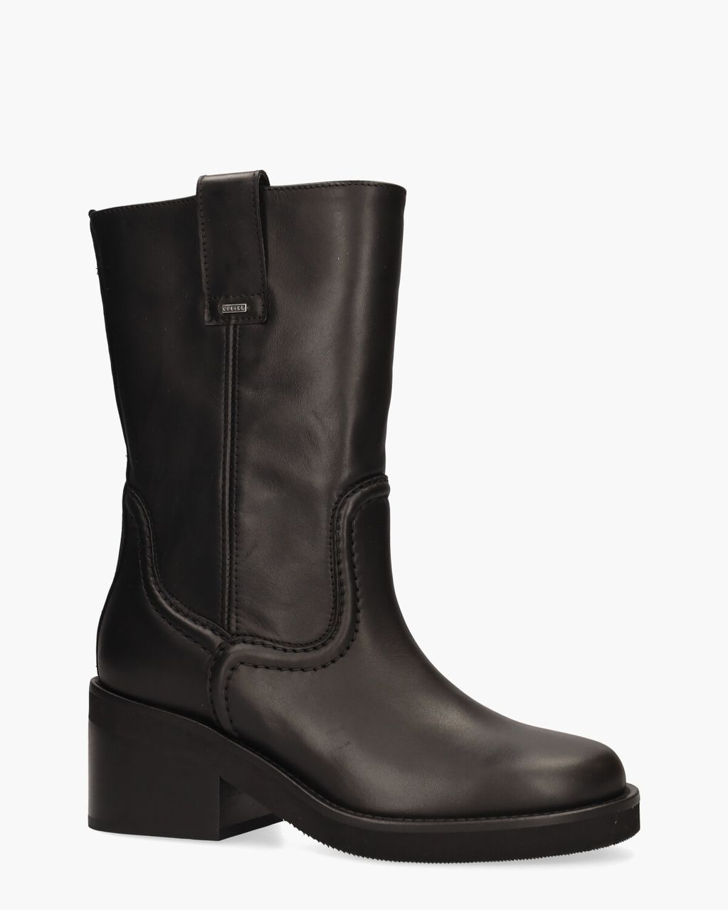 Nubikk Cassy Slouch Zwart Damesboots