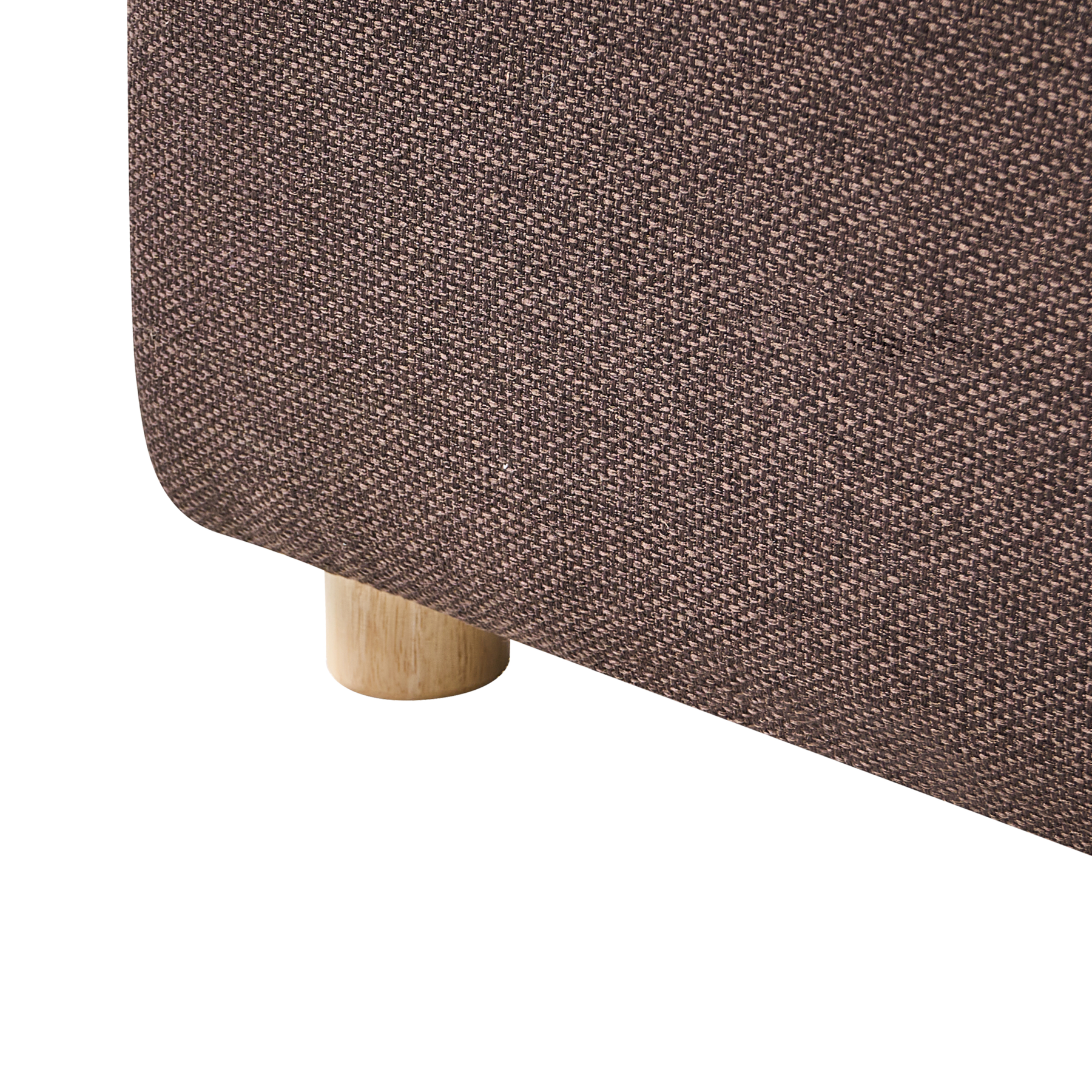 Beliani - LILLEROD - Tweezitbank - Donkerbruin - Polyester