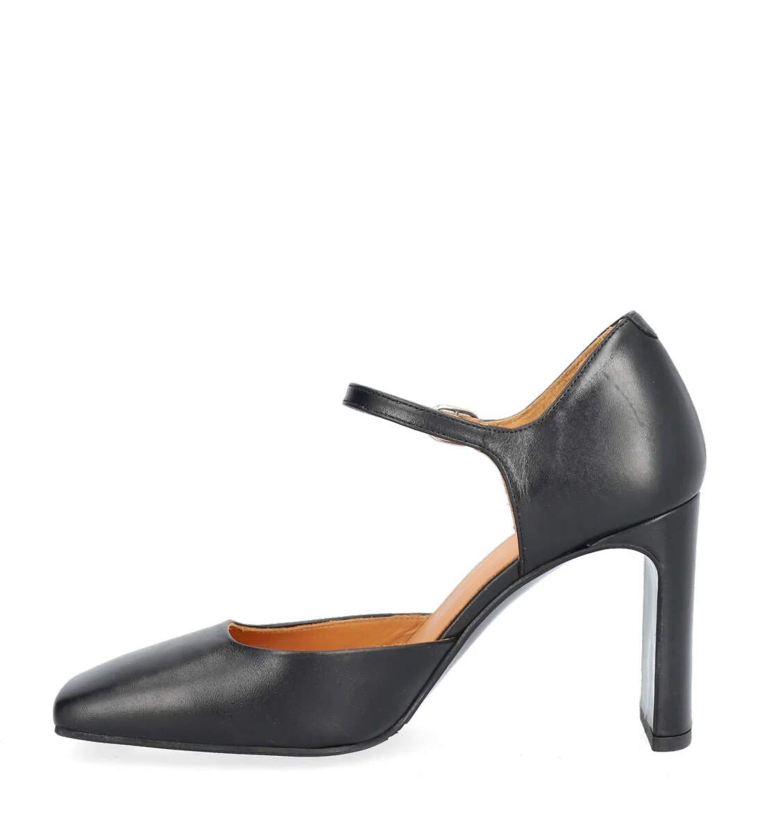 Billi Bi  A5581 stillet med rem - Black nappa 70