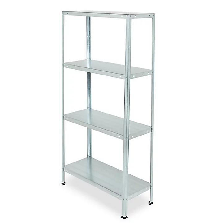 Étagère de garage en acier L. 70 x H. 140 x P. 30 cm