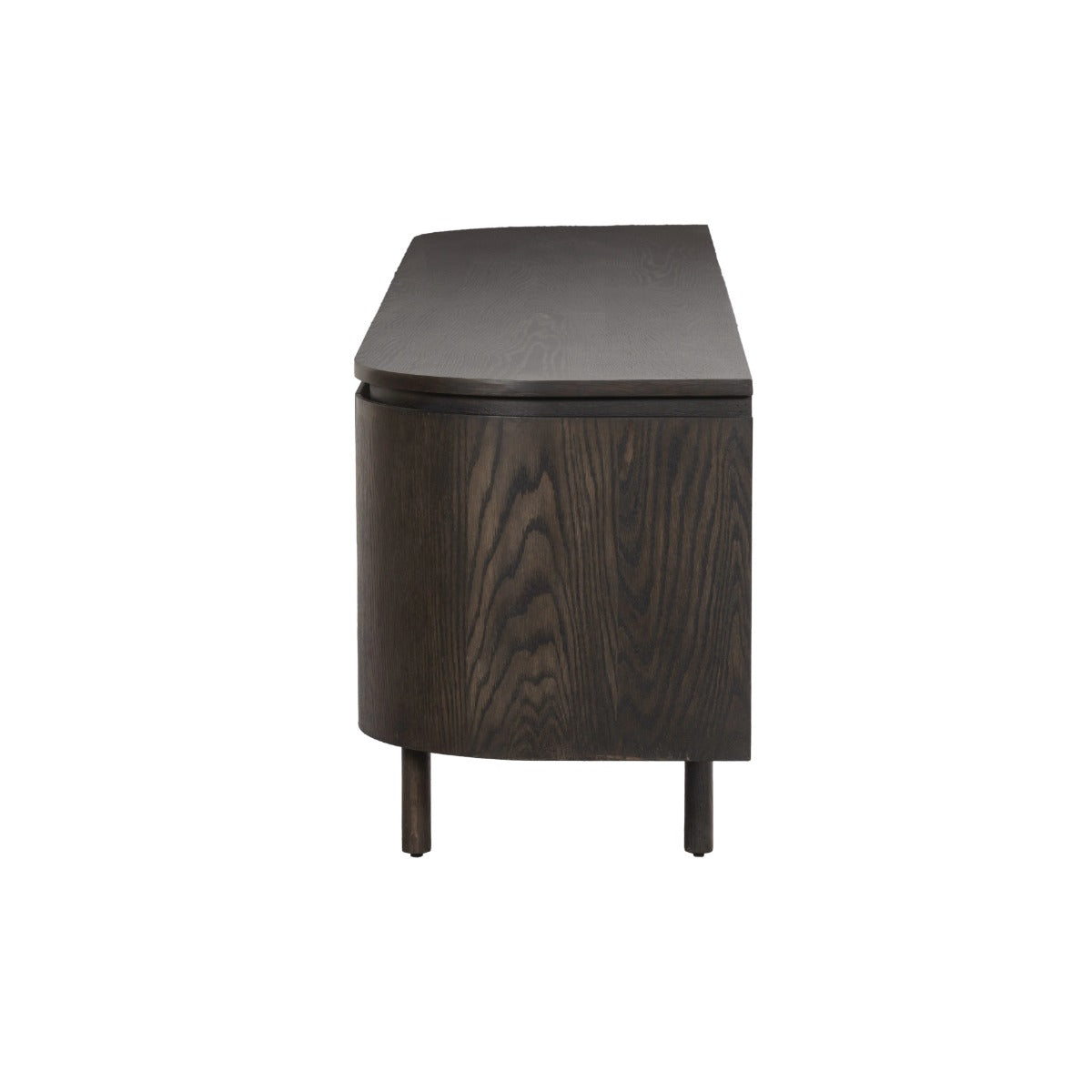 Livingfurn - Tv-meubel Bruin Eikenfineer - 170x43x56cm - Tobago