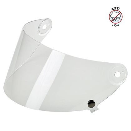 Ecran casque Biltwell Inc FLAT CLEAR - GRINGO S - Gris