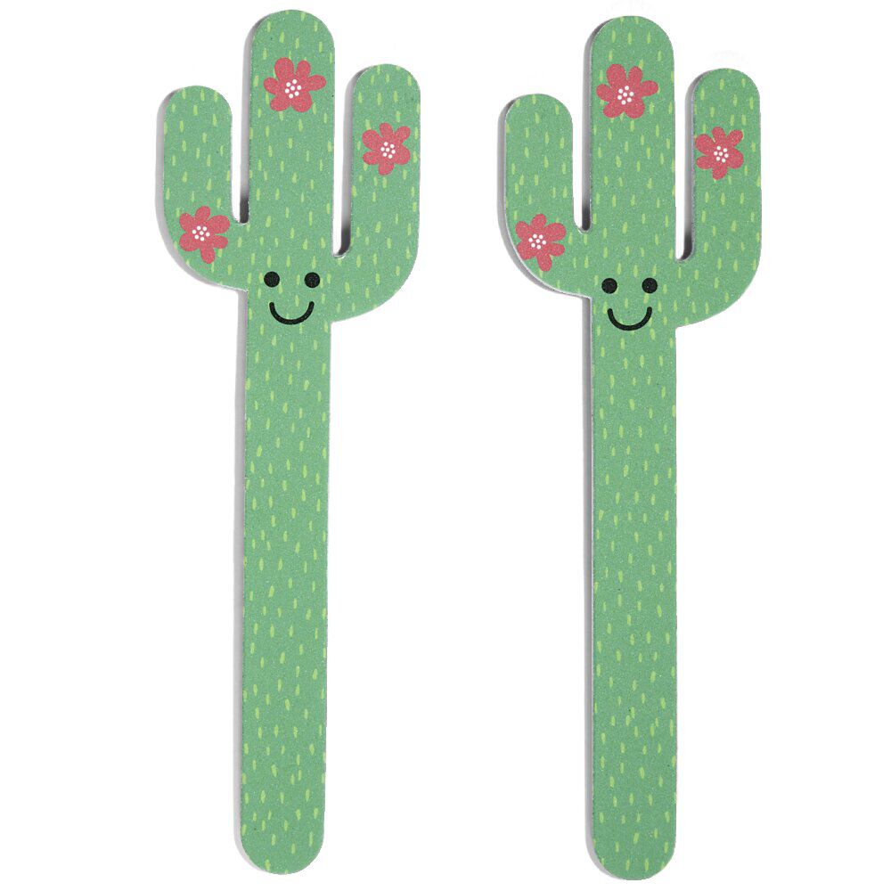 Polisseur à ongles en forme de cactus L18x5cm