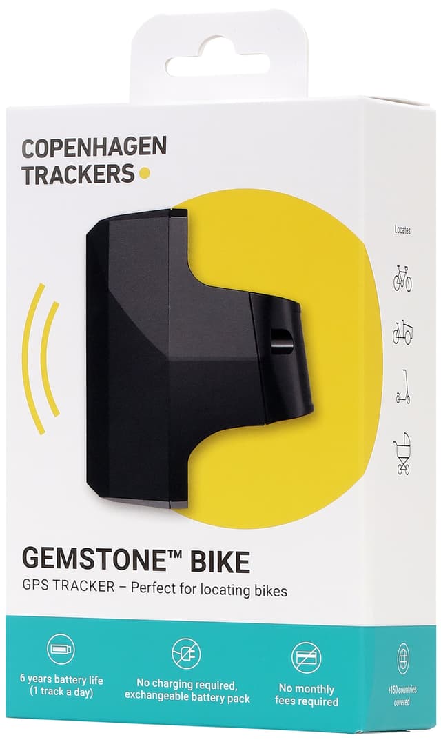 Gemstone Bike GPS-tracker (sort)