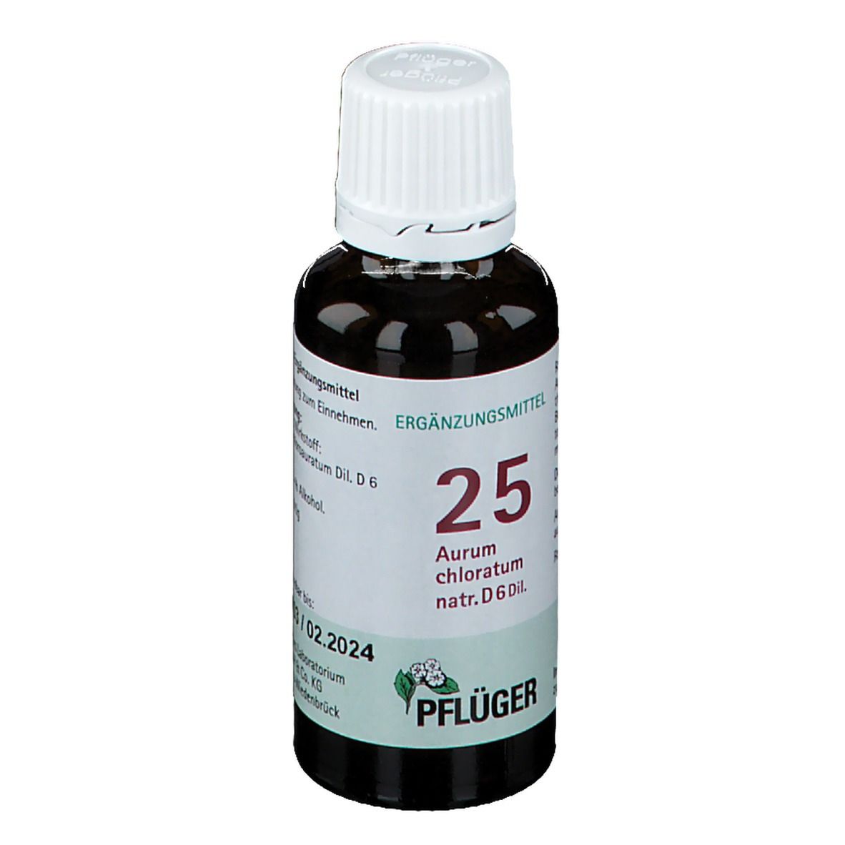 Biochemie Pflüger® 25 Aurum chlorum natronatum D 6