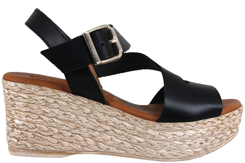 TIM OG SIMONSEN APRIL NEGRO SANDAL I SORT SKIND