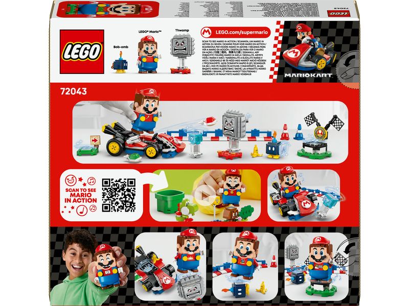 LEGO® Super Mario Interaktiver LEGO und Standard-Kart 72043 Bauspass und Rennaction