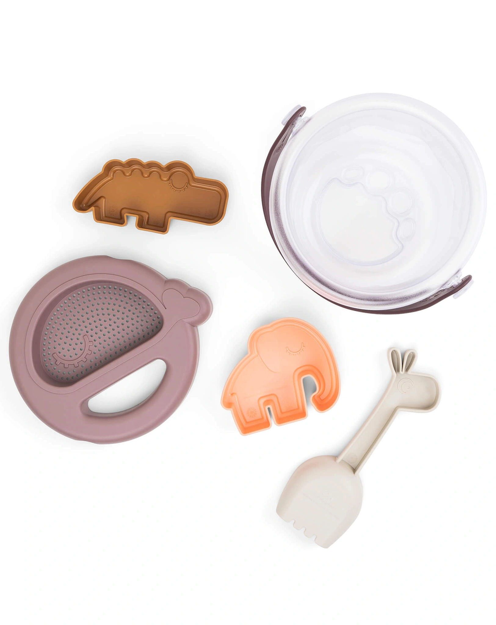 Sandspielzeug DEER FRIENDS  5-teilig in rosa