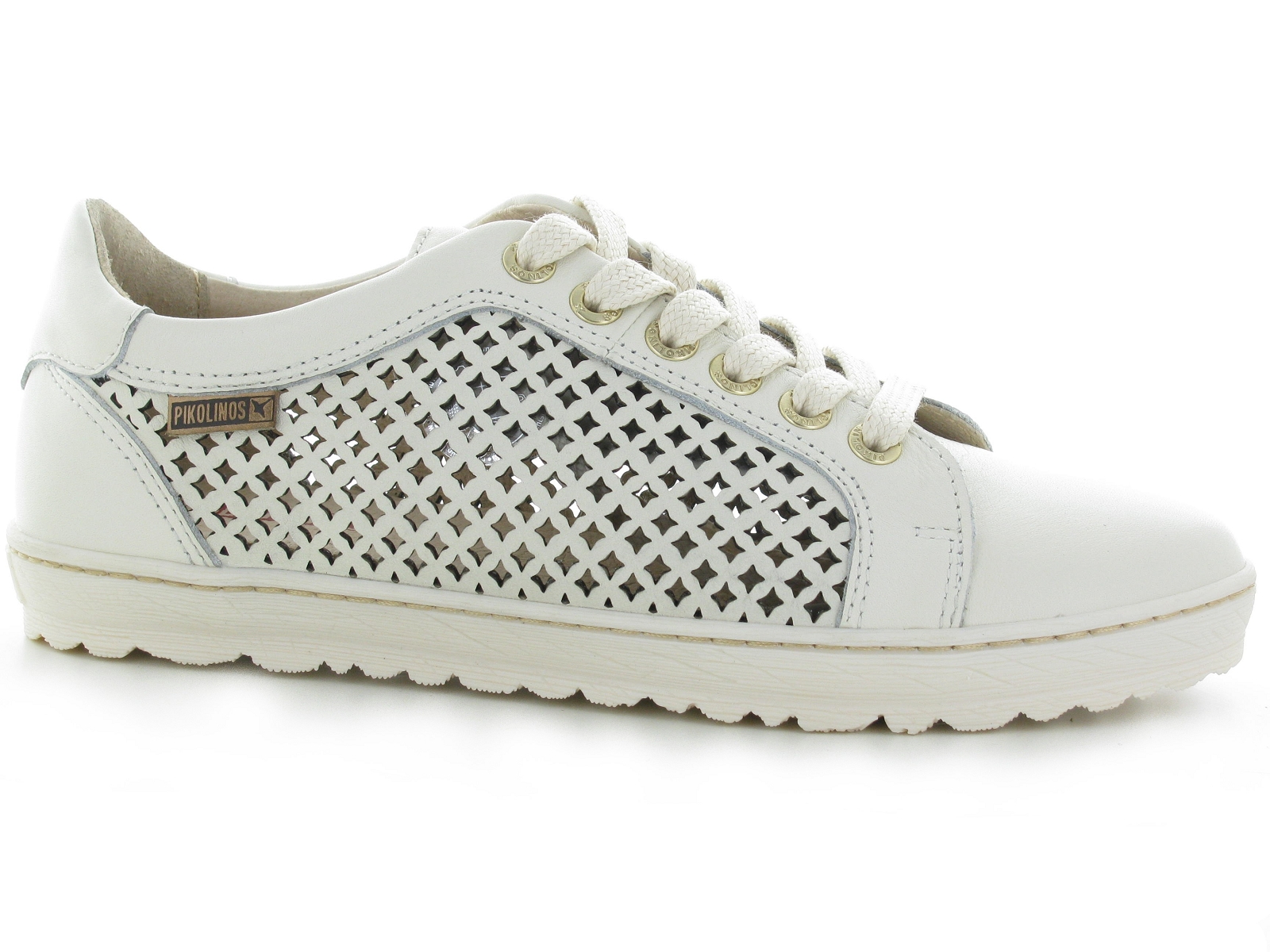 Pikolinos-LAGOS 901-6767 Cuir Blanc
