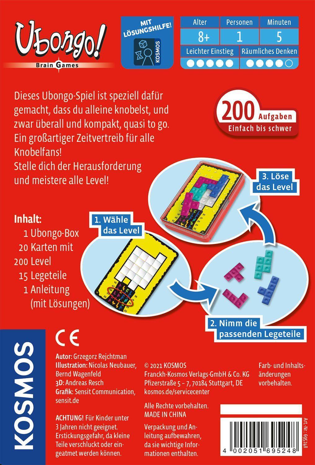 Knobelspiel: Ubongo – Brain Games