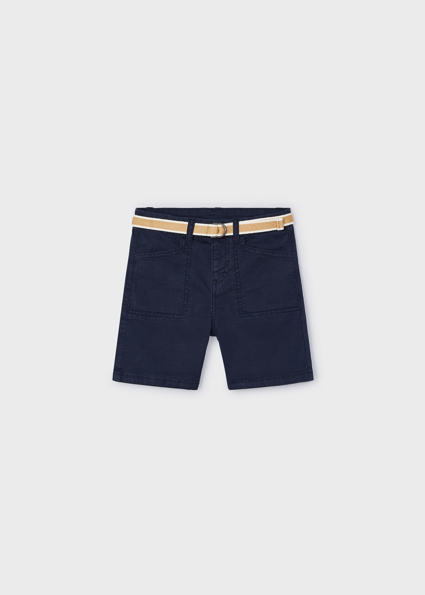 Bermuda infantil Better Cotton com cinto