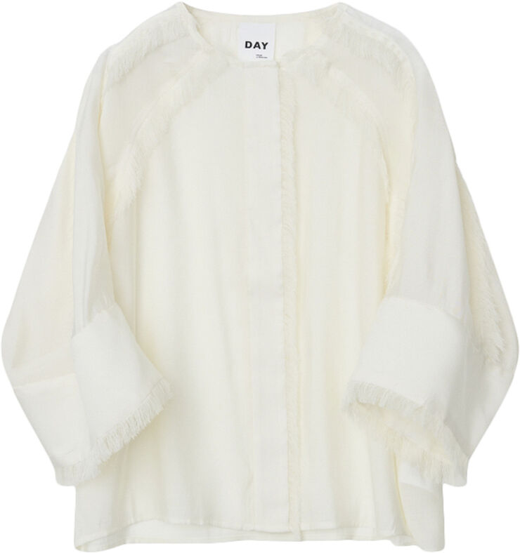 DAY Birger et Mikkelsen Cassie - Sheer Fringes Vanilla ice
