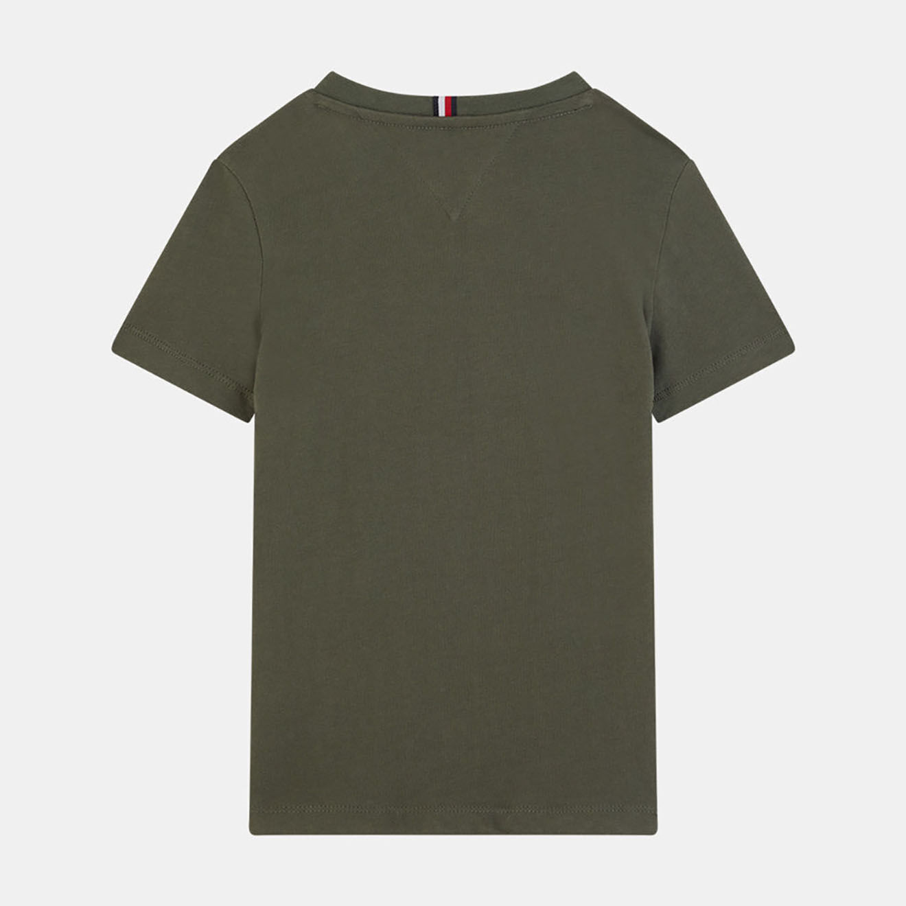 Tommy Hilfiger T-Shirt 100% Coton Bio Classic kaki