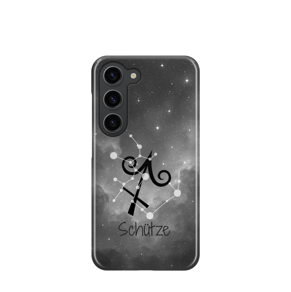 Samsung Galaxy S23 5G Kunststoff Hülle Schütze 4 - Grau