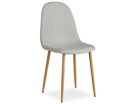 HOMESTYLE4U - Fauteuil enfant Chaise salle à manger lot de 4 - gris
