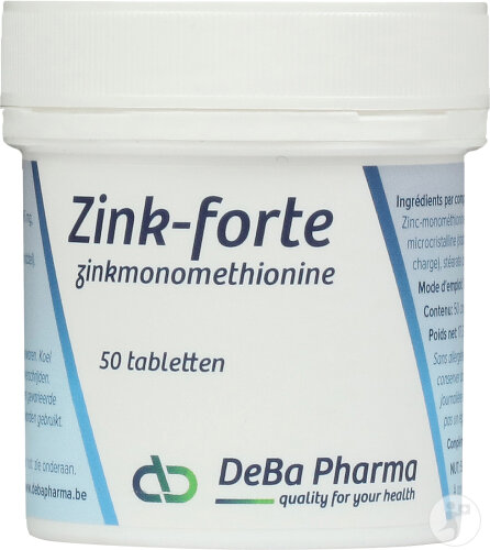 Deba Zinc-Forte 50 Comprimés