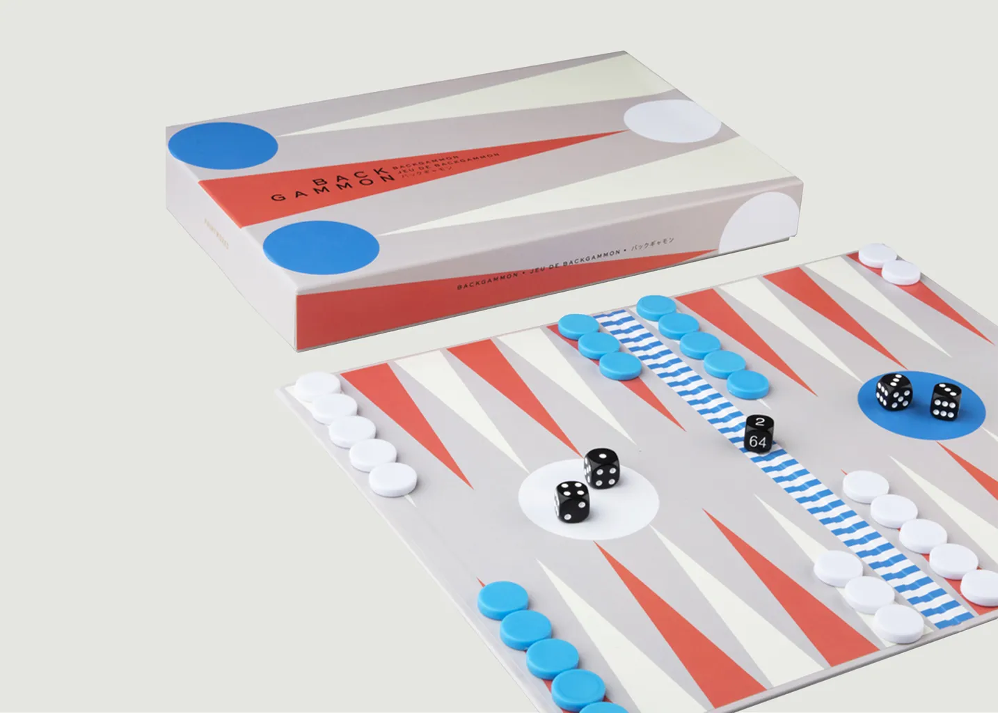 Jeu du Backgammon Printworks Sweden