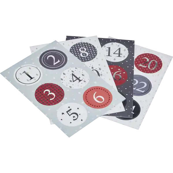 Adventskalender Sticker