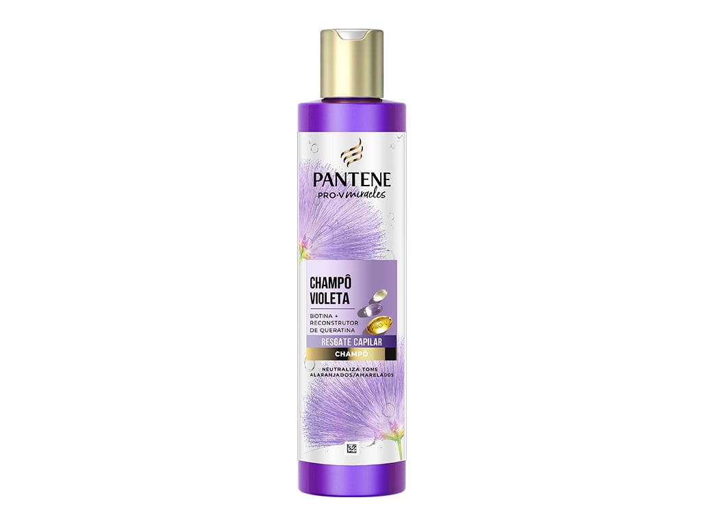 CHAMPÔ PANTENE MIRACLES VIOLETA SEDA 250ML