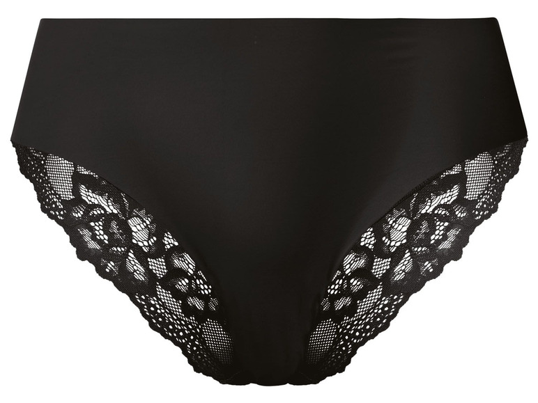 Minislips voor dames, set van 3, kant, naadloos