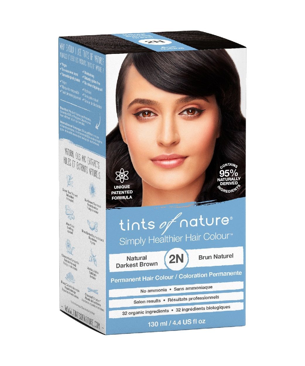 Tints of Nature Natural Darkest Brown 2N