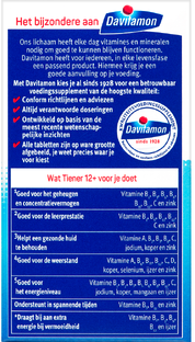 Davitamon Multi Boost 12  Kauwtabletten Aardbei 60KTB