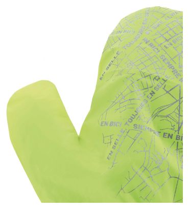 Paire de Gants Tucano Urbano Roadster Urban Noir Jaune