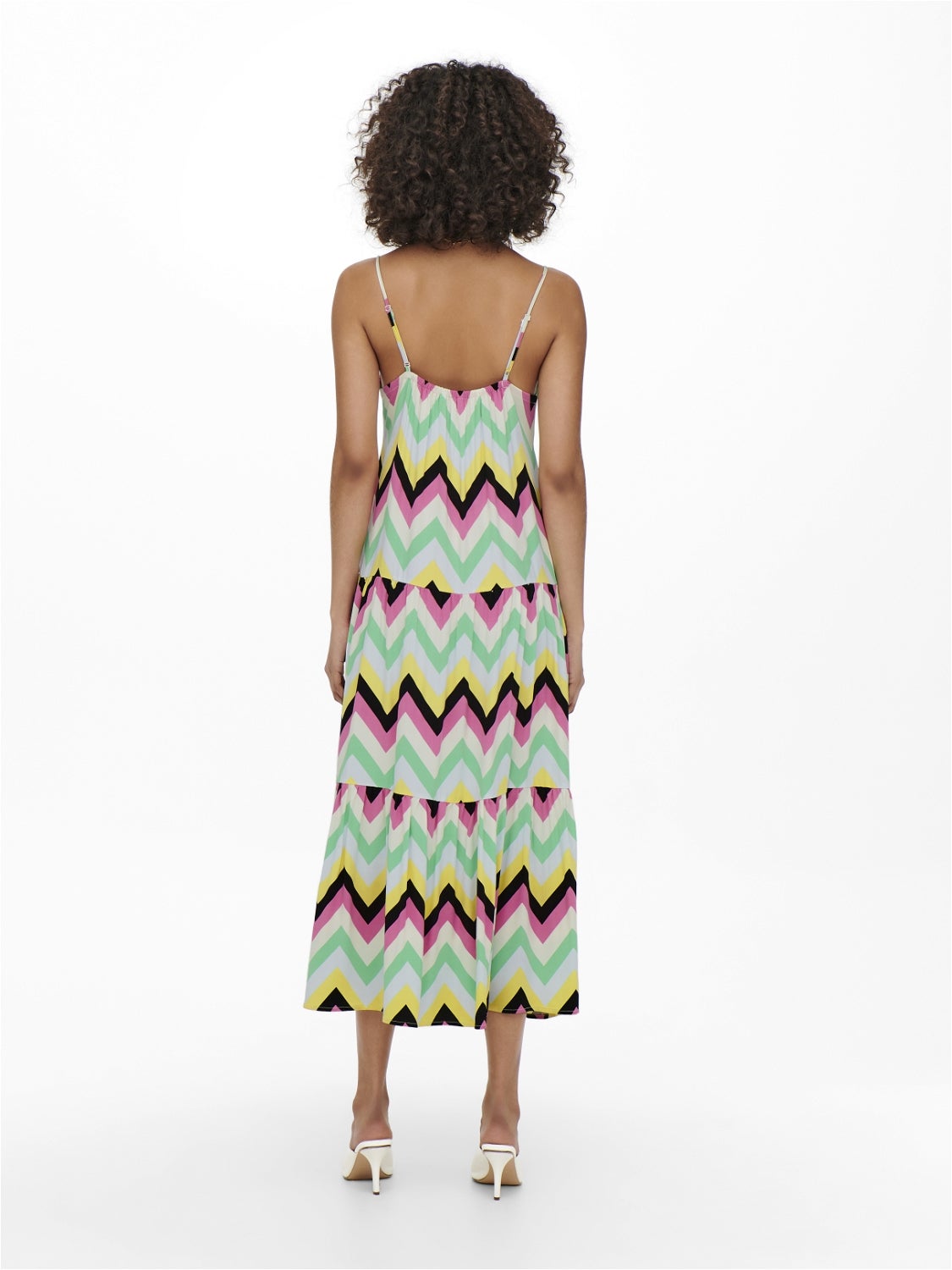 ONLALMA Langes Kleid Cloud Dancer
