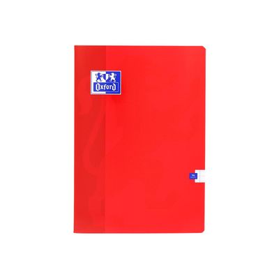 Oxford - Cahier A4 (21x29,7 cm) - 96 pages - grands carreaux (Seyes) - disponible dans différentes couleurs