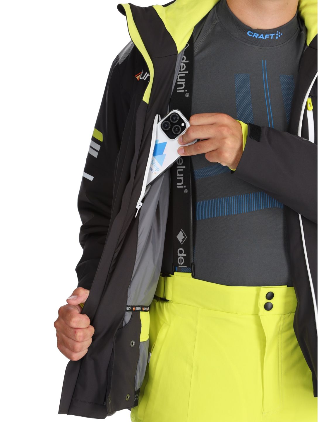 Challenger 4 ski-jas heren