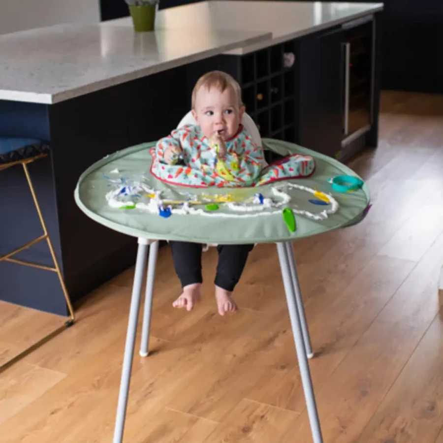 TidyTot Lätzchen Tidy Tot Lätzchen Starter Set grün, bunt