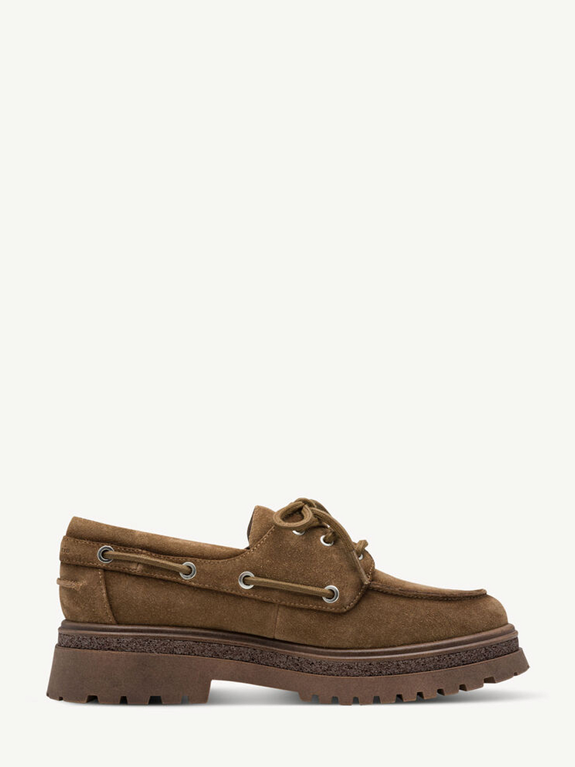 Tamaris Loria Leather Shoes Brown