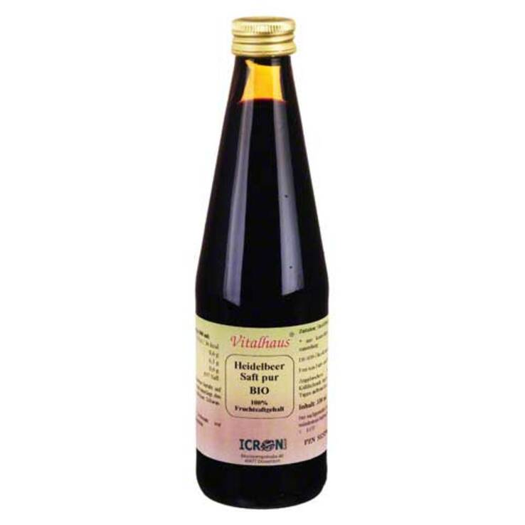 Heidelbeer Saft Pur Bio Vita, 330 ml
