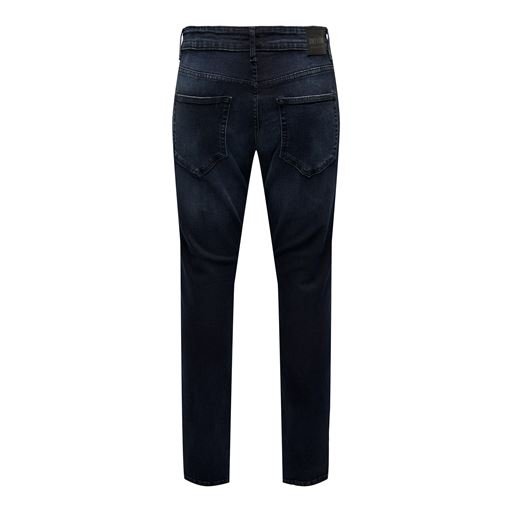 ONLY & Sons Loom Slim Jeans, Blue Black Denim, W28/L30
