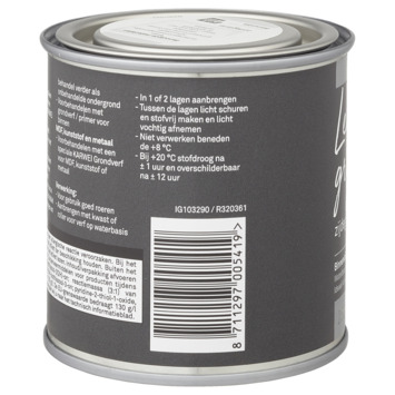 Karwei binnenlak zijdeglans leisteen grijs 250 ml